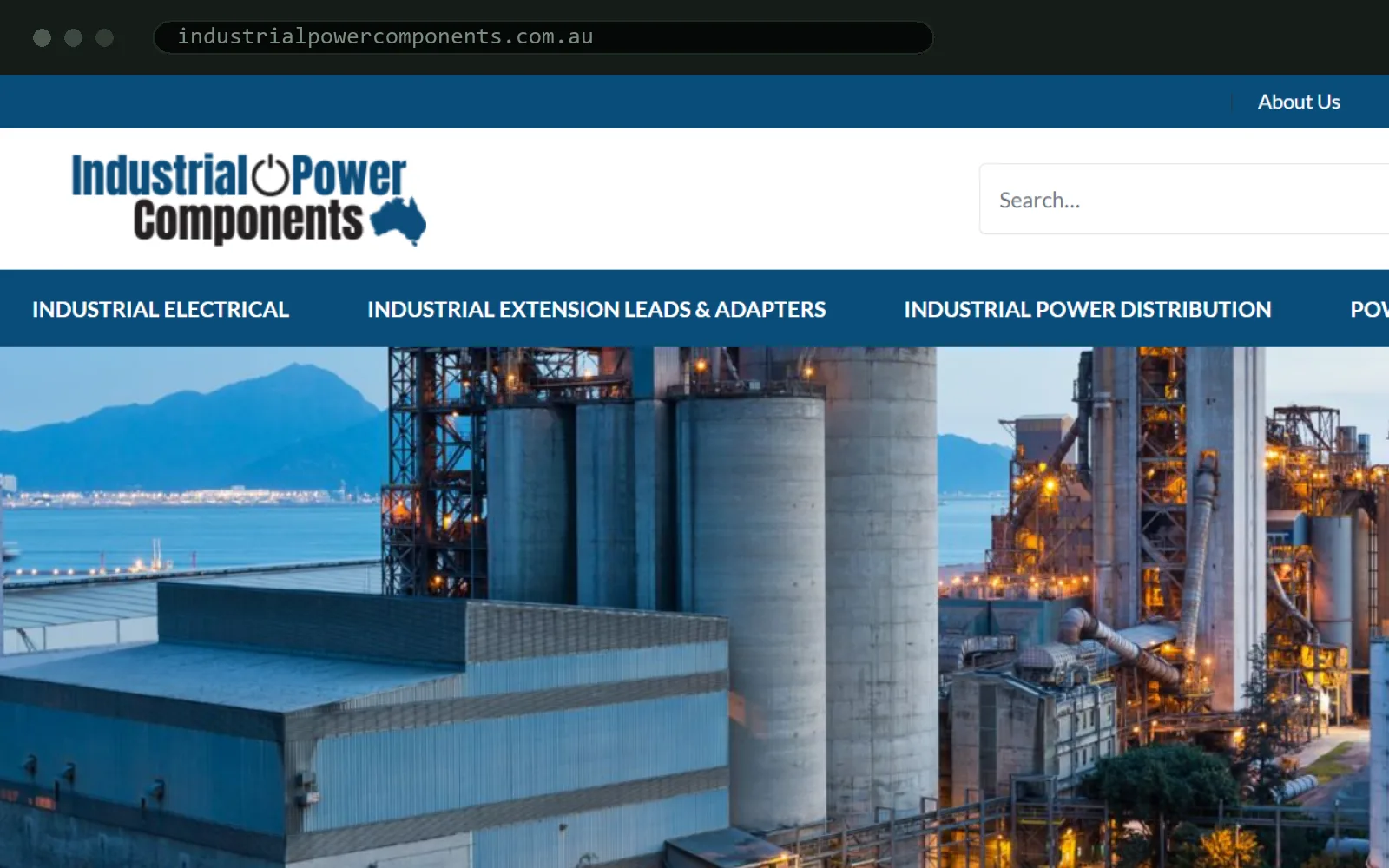 Industrial Power Components project cover