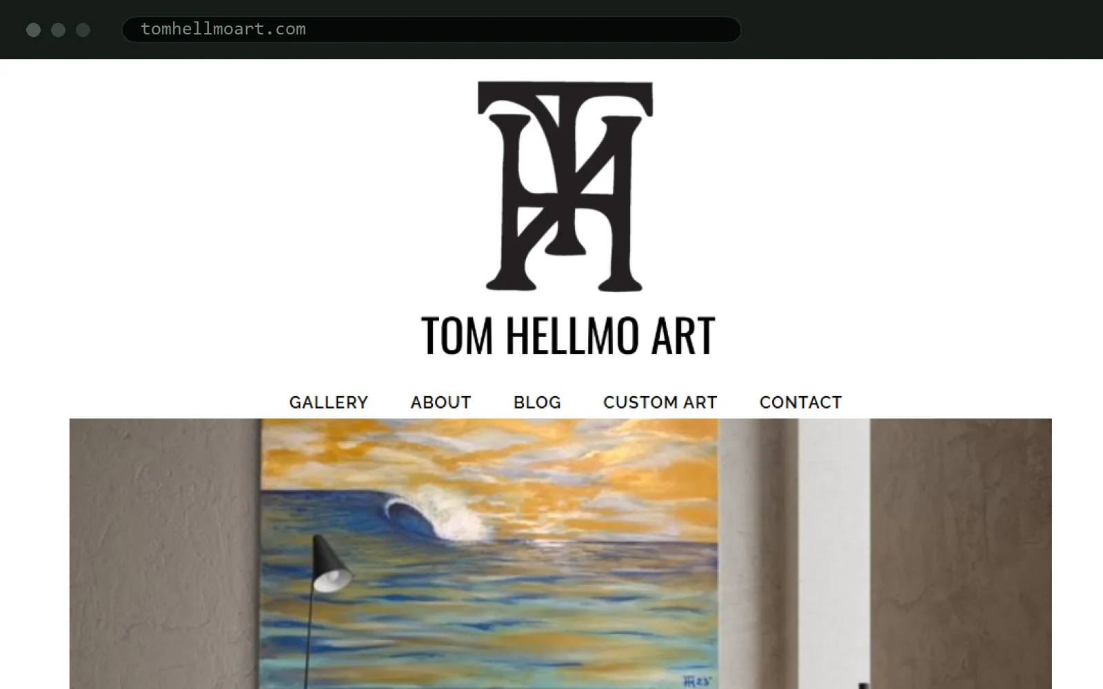 TomHellmoArt project cover